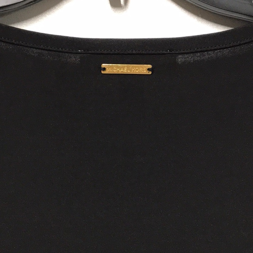 SOLD NWT MICHAEL KORS Pleat Hem Fit & Flare Dress - Picture 6 of 8